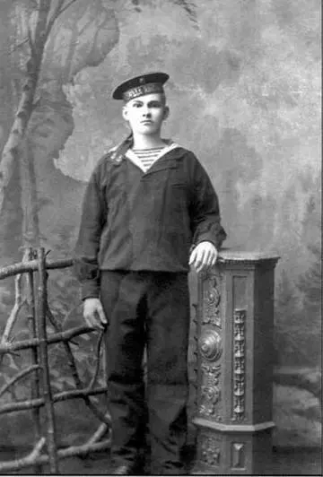 Якоб Фелдман в кронштадтской Школе юнг 19111912 гг В школу юнгов принимали - фото 3