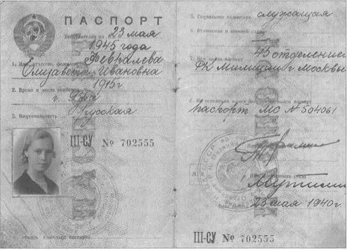 Паспорт Музы Ещё большей загадкой является случайное или нет совпадение - фото 86