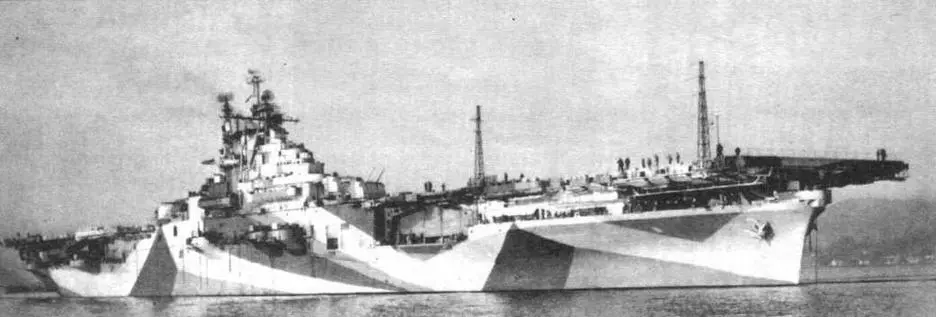 Йорктаун октябрь 1944 г ТТХ авианосца Эссекс на момент ввода в строй - фото 27
