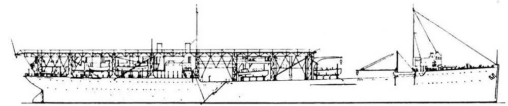 Лэнгли 1942 г ТТХ по состоянию на 1922 г 1150015150 т 1652 х 1996 х - фото 18