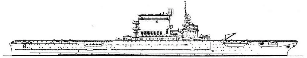 Лексингтон 1942 г Саратога 1943 г Саратога До войны - фото 21