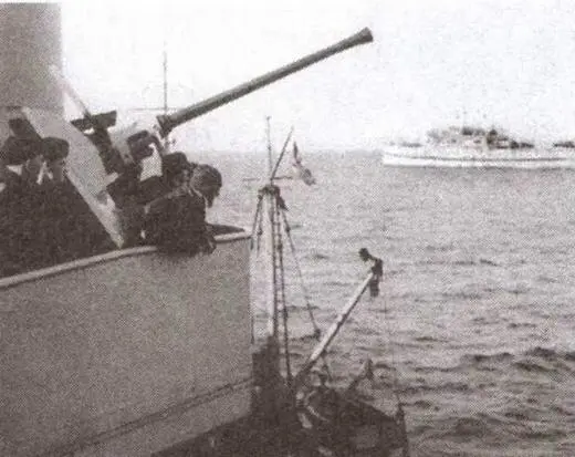 Еще один 40мм Бофорс на Принце Ойгене январь 1945 г 20мм фирлинг - фото 41