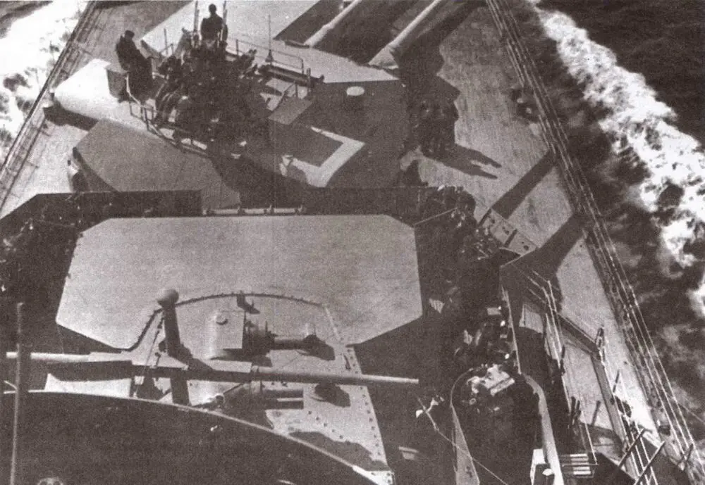 20мм фирлинг на крыше башни В Принца Ойгена начало 1943 г Принц - фото 42