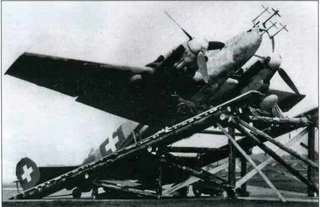 Ночной истребитель Bf 110G4B2R8 стал важным трофеем швейцарцев Новая угроза - фото 135
