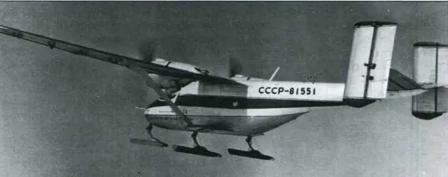 Взлет серийного Ан14А на лыжном шасси Арсеньев конец 1960х годов Самый - фото 58