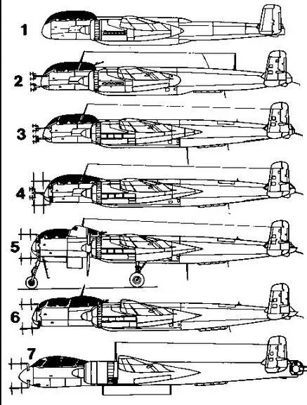 1 He 219V1 2 He 219V5 3 Не 219А0 4 Не 219А2 Не 219A5R1 5 He - фото 38