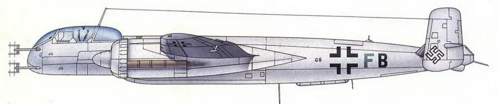 Не 219А0 командира INJG1 Вернера Штрайба Ночь с 11 на 12 июня 1943 г - фото 44