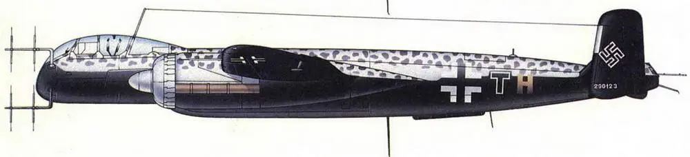 Не 219А7 зав N 290123 INJG1 ЗюльтВестерланд Германия май 1945г - фото 45
