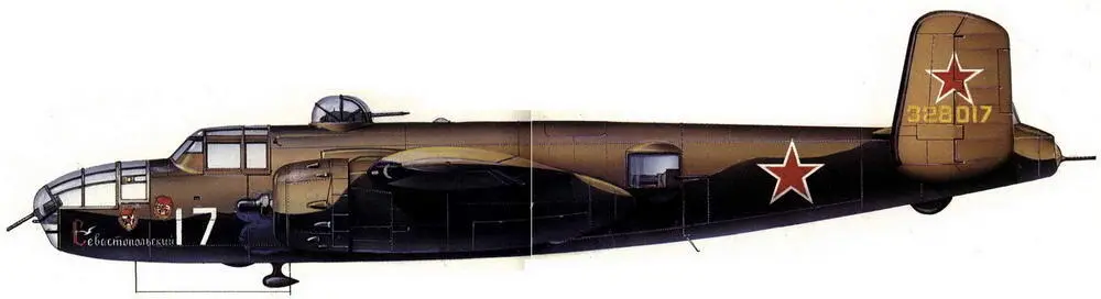 B25J10 N 4328017 командира 2й эскадрильи 198го гвБАП майора ИМПавкина - фото 47