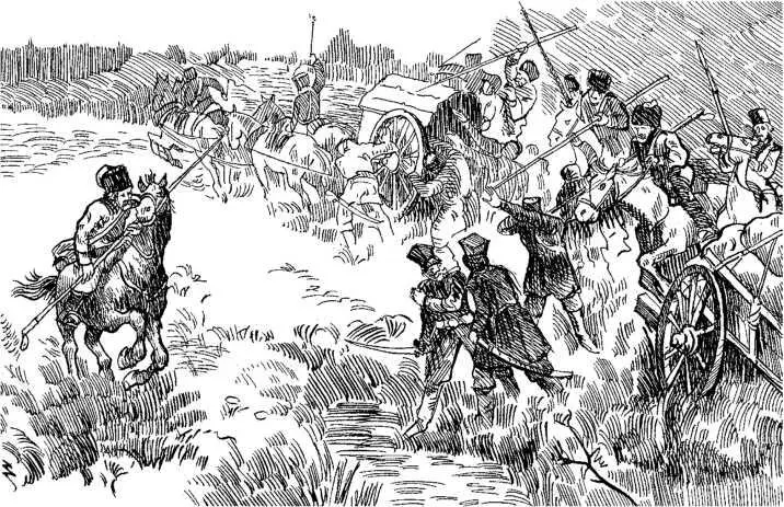 Рисунок Николая Самокиша Чего стоит история в которой генераланшеф Суворов - фото 58