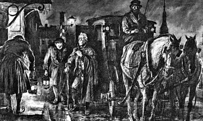 Приезд А В Суворова в Петербург 20 апреля 1800 года Художник ВМ - фото 154