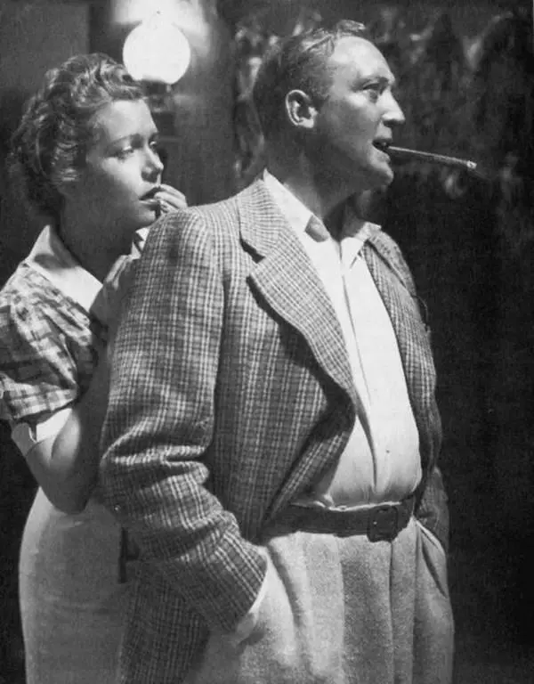 Ольга Чехова и Ганс Альберс в фильме Желтый флаг Между тем в 1935 году Ольга - фото 54
