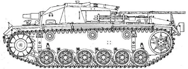 Штурмовое орудие StuG III Ausf CD единственный образец германской - фото 36