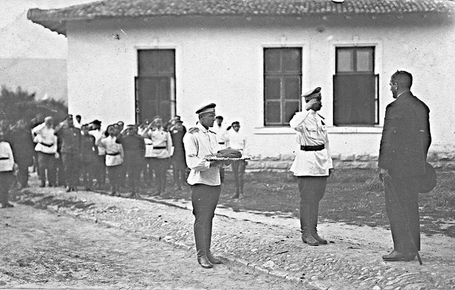 Дроздовцы встречают А В Туркула Г Севлиево Болгария Храм Святого - фото 18