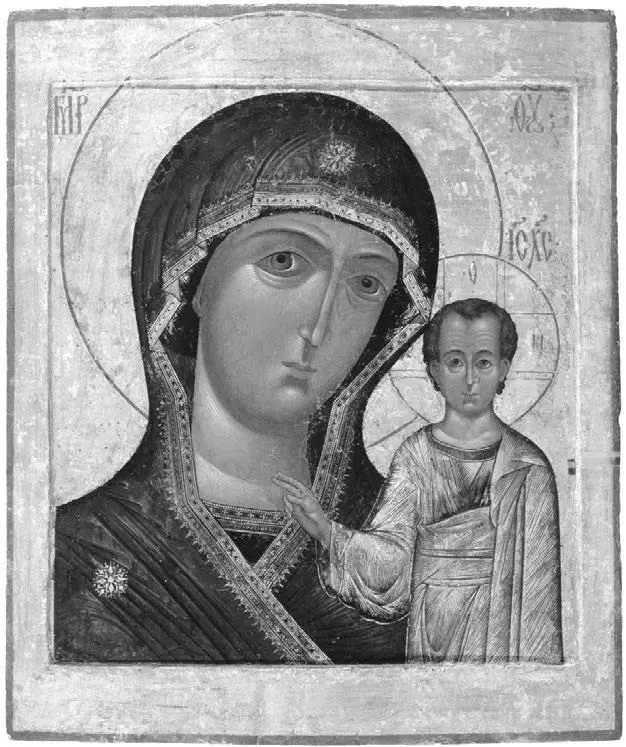 Казанская икона Божией Матери почитаемая чудотворной икона Богородицы - фото 104