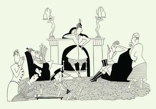 Карикатура высмеивающая женщин эмансипированных войной Все они курят а - фото 50
