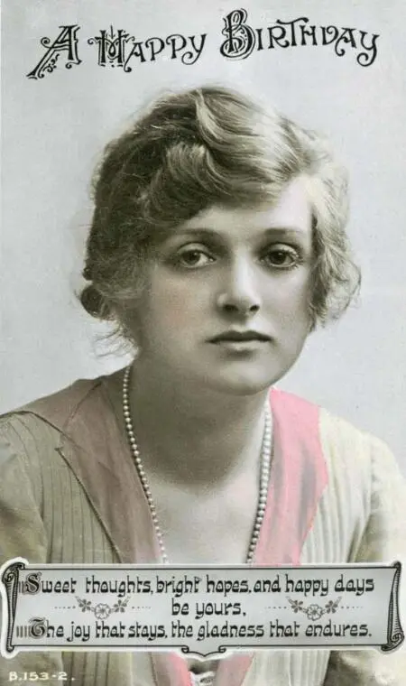 Актриса Глейдис Купер со стрижкой боб Фотооткрытка 1я половина 1920х - фото 104