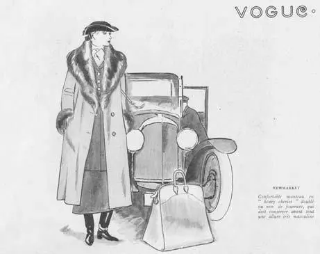 Костюм для охоты в стиле XVIII века Журнал Vogue Paris 1924 Архив О А - фото 113