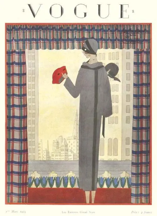 Дама выбирает клоши Обложка журнала Vogue Paris 1924 Архив О А - фото 118
