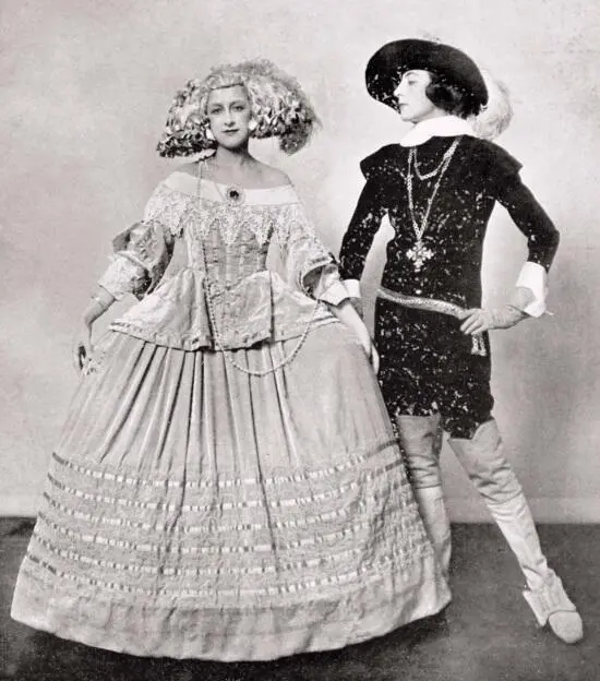 Платья robes de style оказали влияние на маскарадные костюмы На этом снимке - фото 193