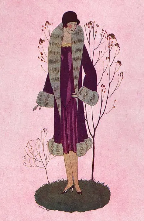 Осенние наряды от Жана Пату Журнал Femina 1925 Архив О А Хорошиловой В - фото 227