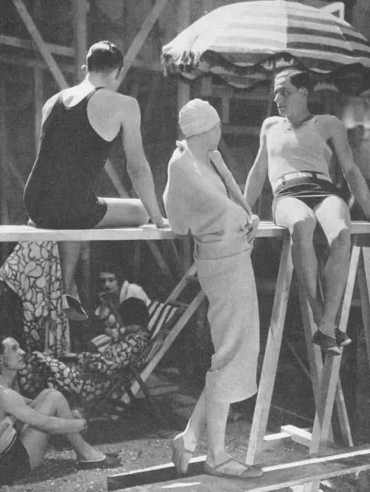 Спортивные костюмы от Эльзы Скиапарелли Журнал Vogue Paris 1929 - фото 266