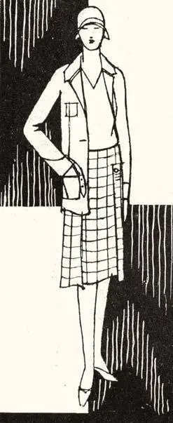 Реклама плащей Burberry Журнал Femina 1928 Архив О А Хорошиловой Летние - фото 290