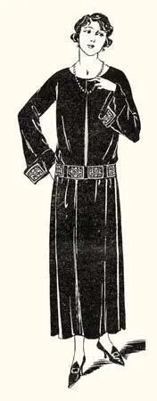 Платьев византийском вкусе Журнал La Mode Illustree 1923 Архив О А - фото 324