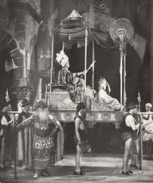 Постановка Мориса Жеста Мекка Журнал Vogue Paris 1920 Национальная - фото 354