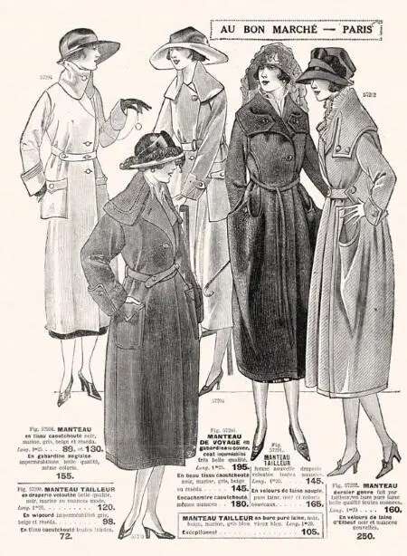 Плащинепромокайки Каталог Au Bon Marche 19201921 годы Архив О А - фото 414