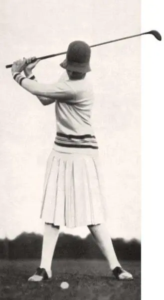 Берлинские модники играют в гольф Журнал Die Dame 1926 Архив О А - фото 480