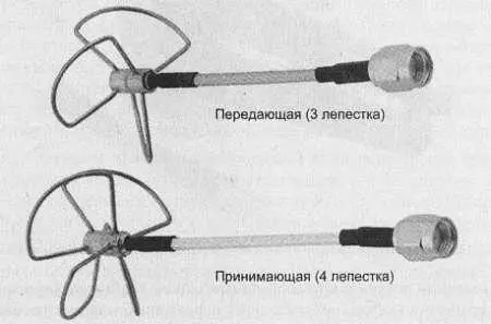 Рис 216 Передающая и принимающая антенны типа клевер Направленные - фото 21