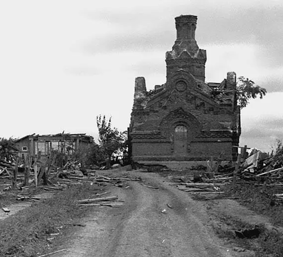 Село Беляницы Ивановская область Часовня после смерча 1984 г Было - фото 71