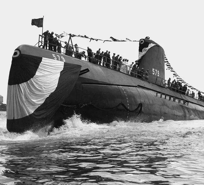 Американская подводная лодка Суордфиш ставшая причиной потопления К129 - фото 158