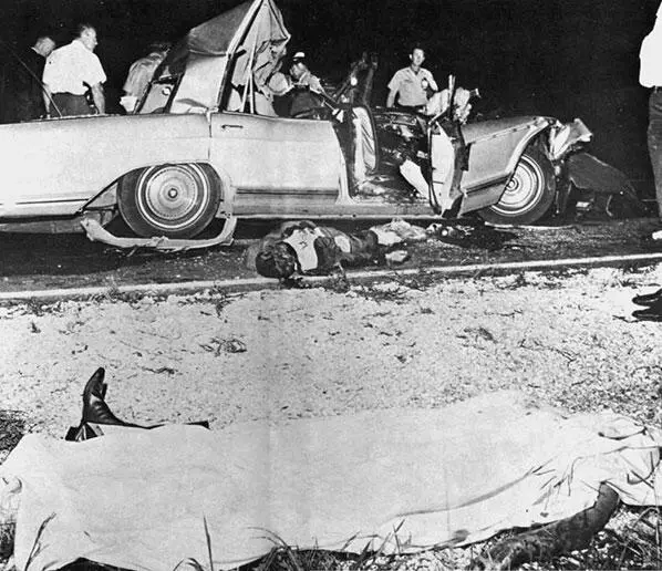 На месте гибели Джейн Мэнсфилд и Сэма Броуди 1967 г Косвенный убийца 1978 - фото 210