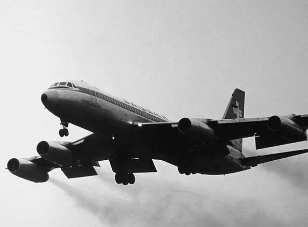 Convair CV99030A6 швейцарских авиалиний 1970 г Взрывное устройство - фото 418