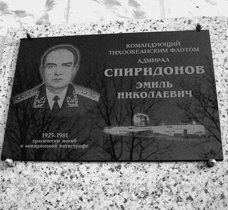 Памятная доска ЭН Спиридонов Расследование трагедии длилось несколько недель - фото 438