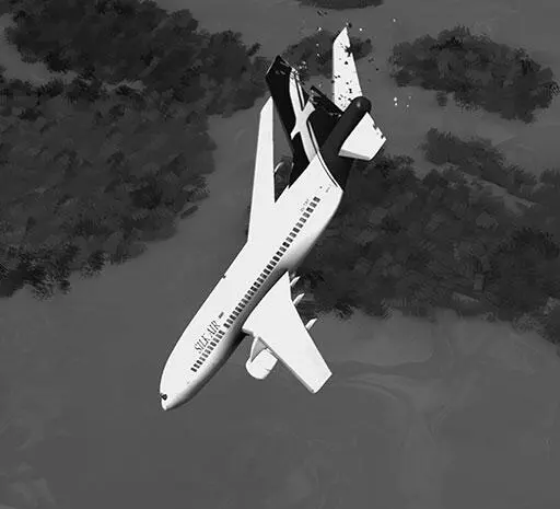 Падение Боинга737 авиакомпании Silk Air 19 декабря 1997 г Компьютерная - фото 463