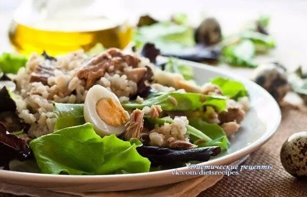 Салат для похудения с тунцом и свеклой на 100грамм 5584 ккал БЖУ - фото 134