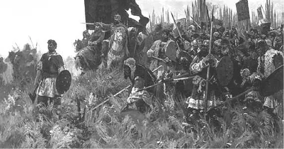 Утро на Куликовом поле Худ АП Бубнов В середине XIV в в Золотой Орде - фото 189