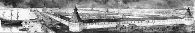 Архангельский гостиный двор 1687 Землепроходцы составляли карты Сибири - фото 210