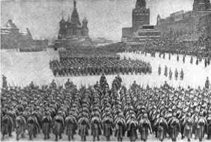 Парад на Красной площади 7 ноября 1941 г Красная Армия отступила на 8501200 - фото 450