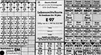 Продуктовые карточки Бизонии 1947 В результате усиления конфронтации в конце - фото 466