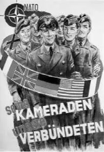 Плакат НАТО Блок НАТО был создан 4 апреля 1949 г в Вашингтоне в составе США - фото 468