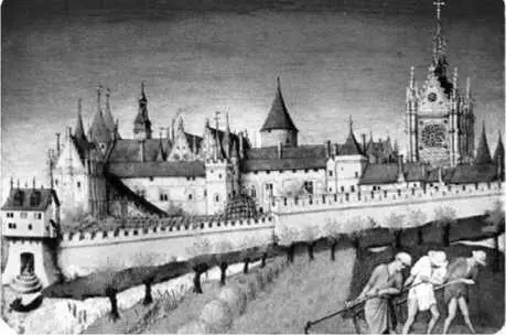 Париж Королевский дворец и церковь СентШапель на острове Сите В XIV в - фото 95