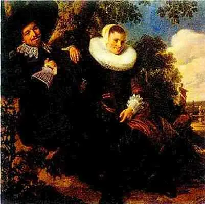 Франс Халс Семейный портрет Исаака Массы и его жены Около 1622 г Риксмузей - фото 110