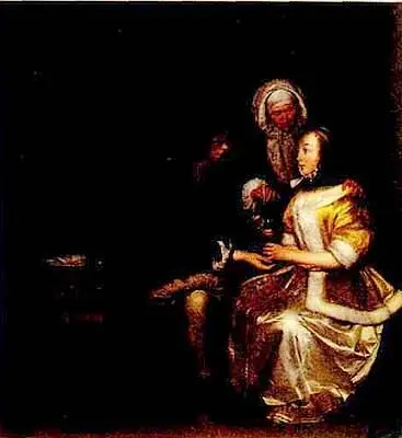 Герард Терборх Бокал лимонада Около 1664 гг Государственный Эрмитаж - фото 147