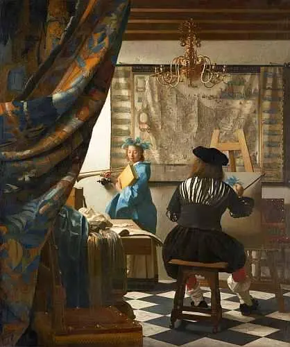 Ян Вермер Искусство живописи Около 16651667 гг Художественноисторический - фото 155