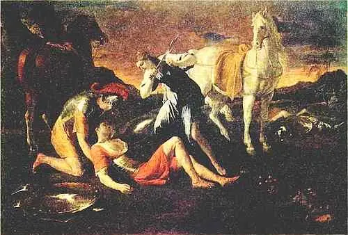 Никола Пуссен Танкред и Эрминия 16291630 гг Государственный Эрмитаж - фото 170