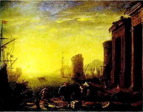 Клод Лоррен Утро в гавани 40е гг XVII в Государственный Эрмитаж - фото 174
